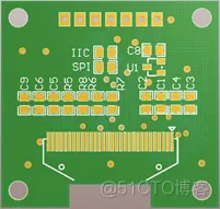 0.96寸OLED12864显示屏设计方案（原理图+PCB+BOM表+程序）_像素点_07